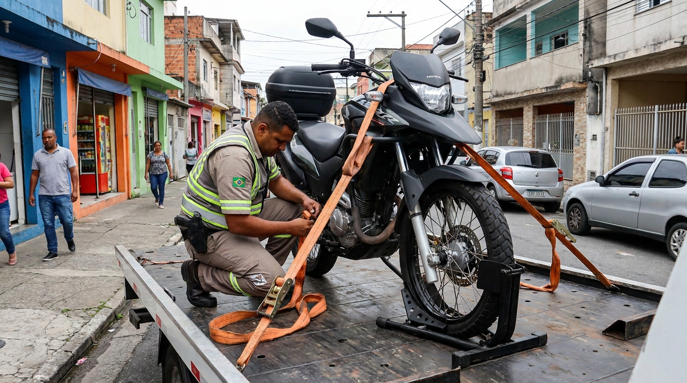 Guincho para Moto em Uberlândia‑MG