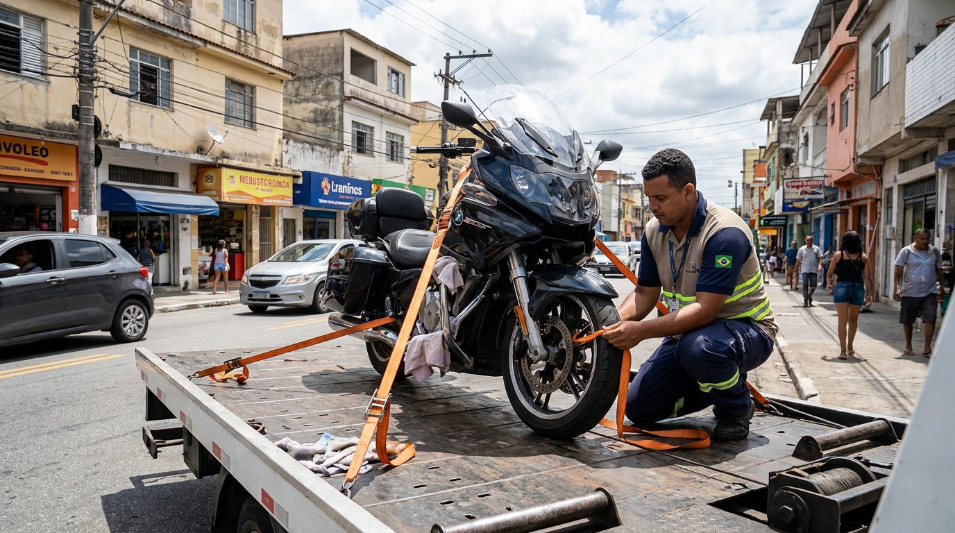 Guincho para Moto em Uberlândia‑MG