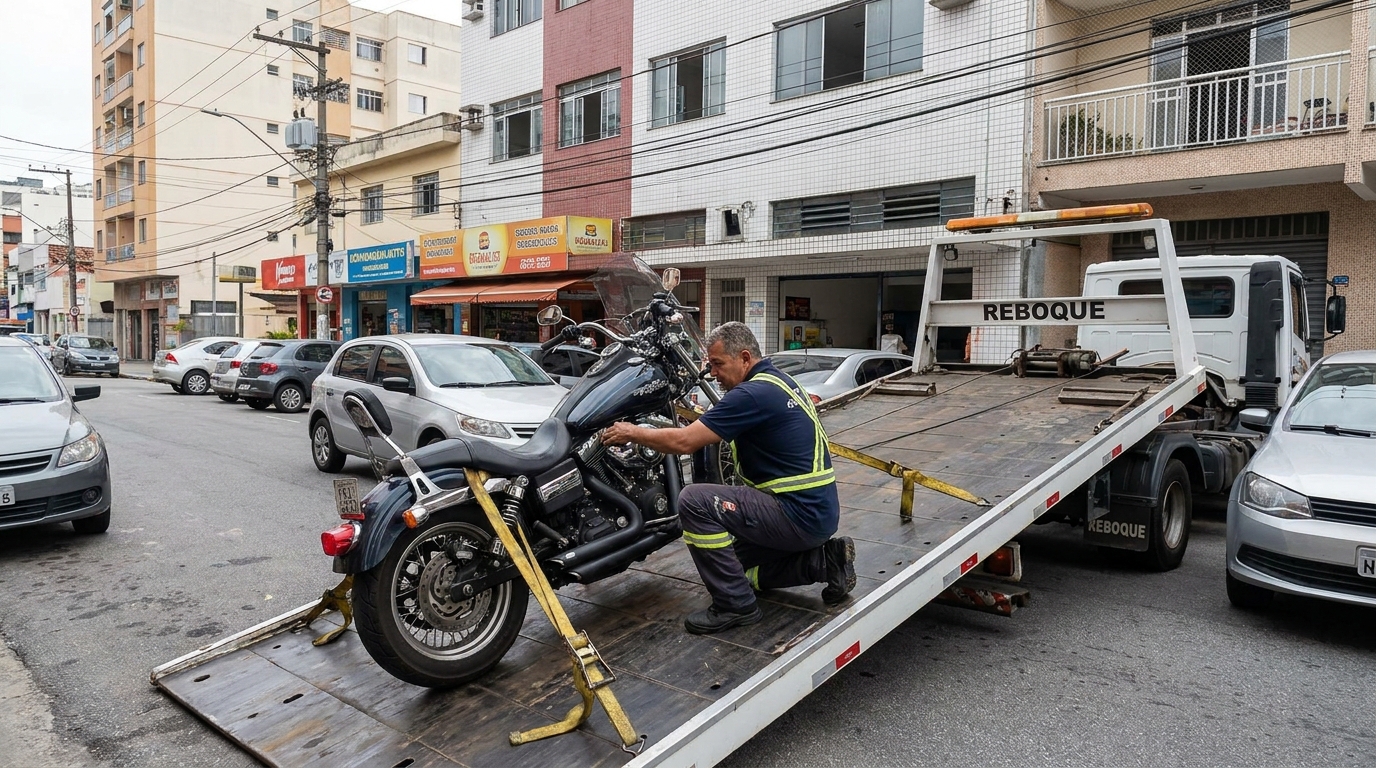 Guincho para Moto em Uberlândia‑MG