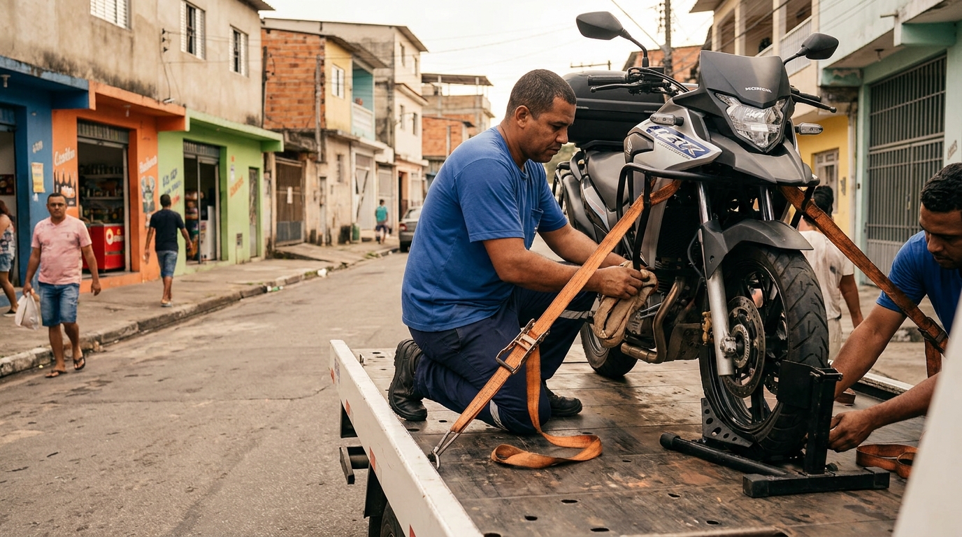 Guincho para Moto em Uberlândia‑MG
